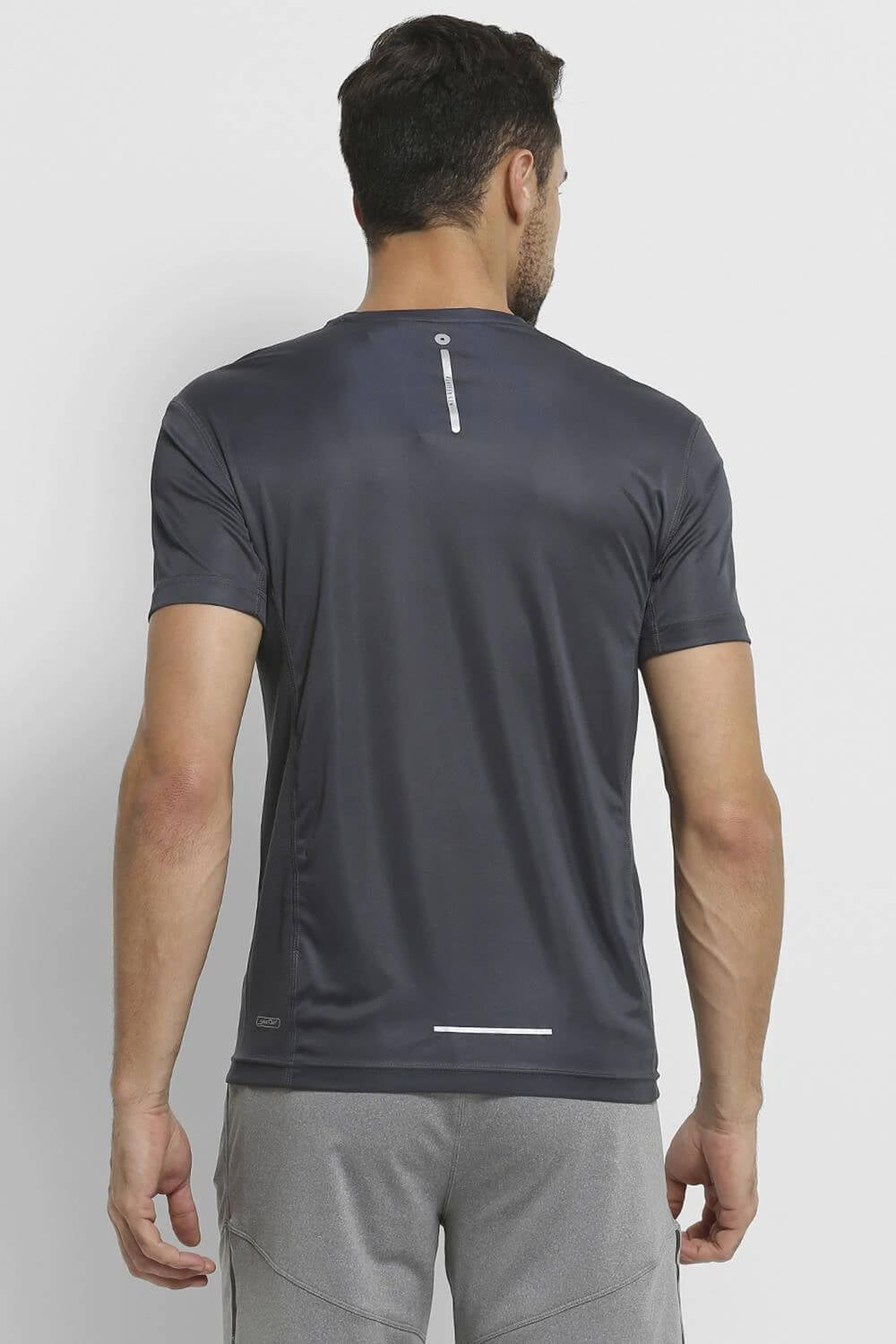 Van Heusen Graphite Dry Fit Tee for Men #61002