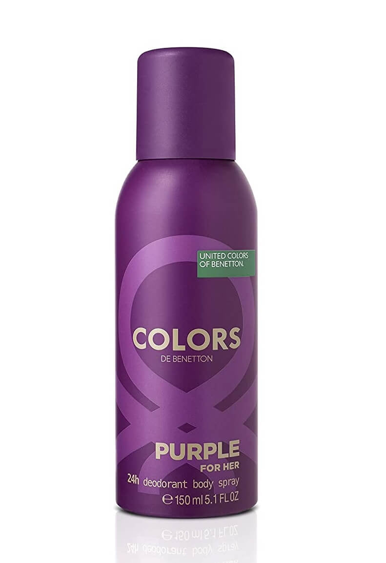 Benetton Colors Purple Deo for Women 150ml