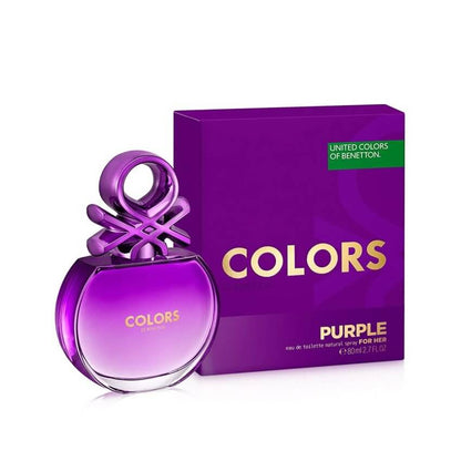 benetton colors purple woman 80ml edt