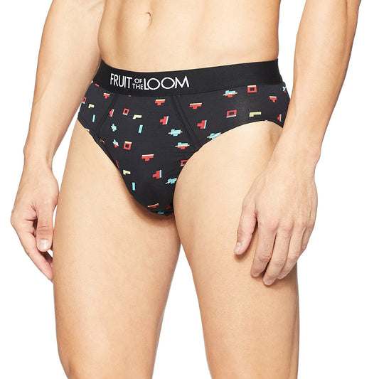 Fruit of the Loom Assorted Print Brief for Men MHB14
