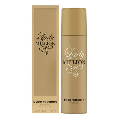 Paco Rabanne Lady Million Deo for Women 150ml