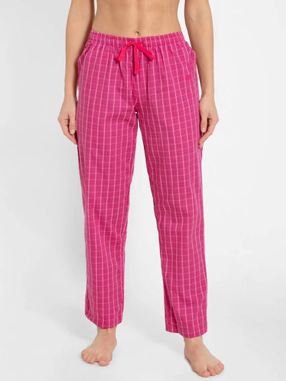 Jockey Ruby Checkered Pyjama for Women #RX06