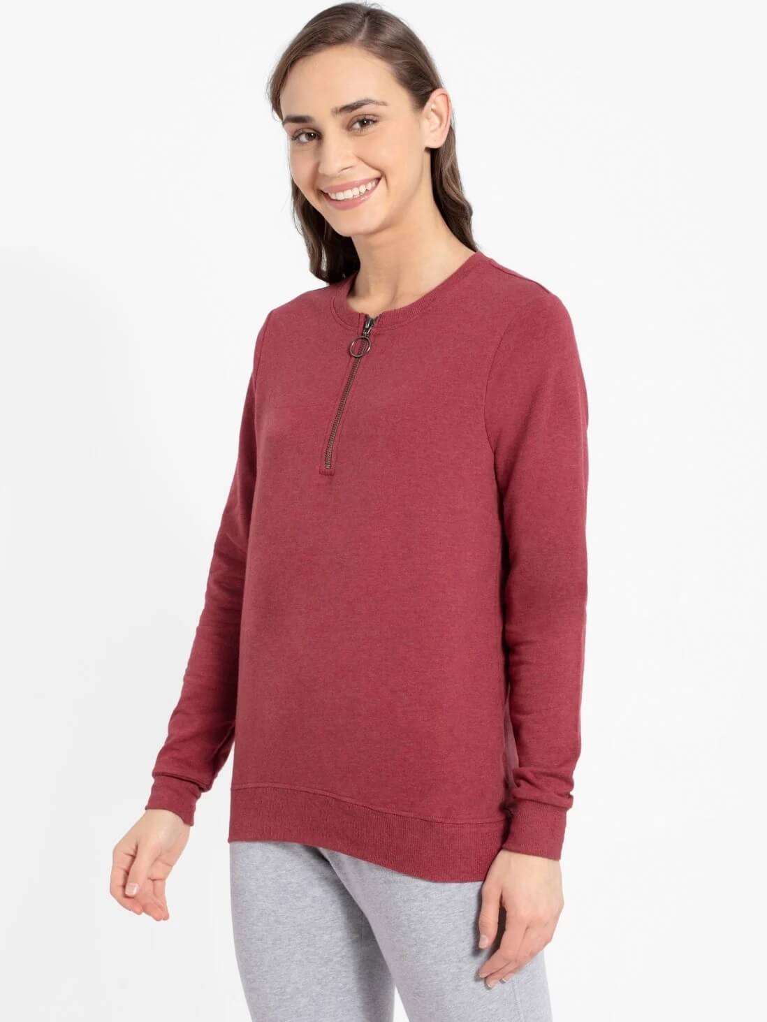 jockey ul11 red melange side