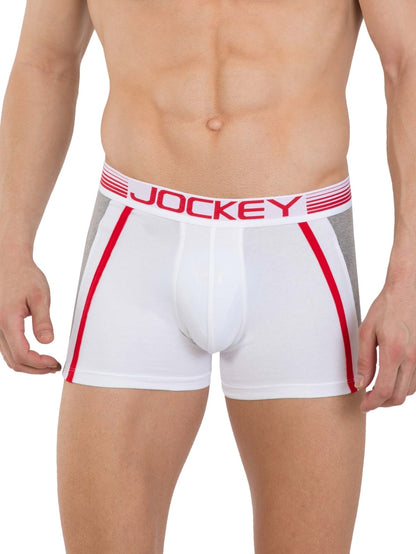 Jockey White Fashion Trunk for Men #US21