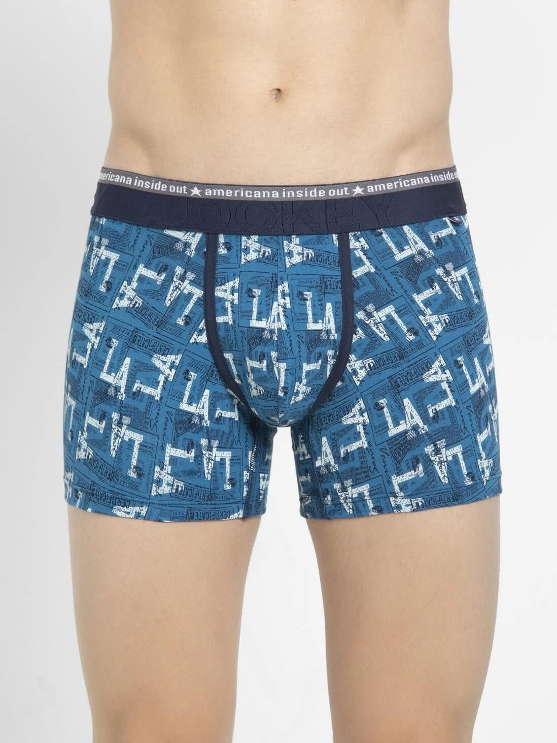 Jockey USA Originals Assorted Print Trunk for Men #US63