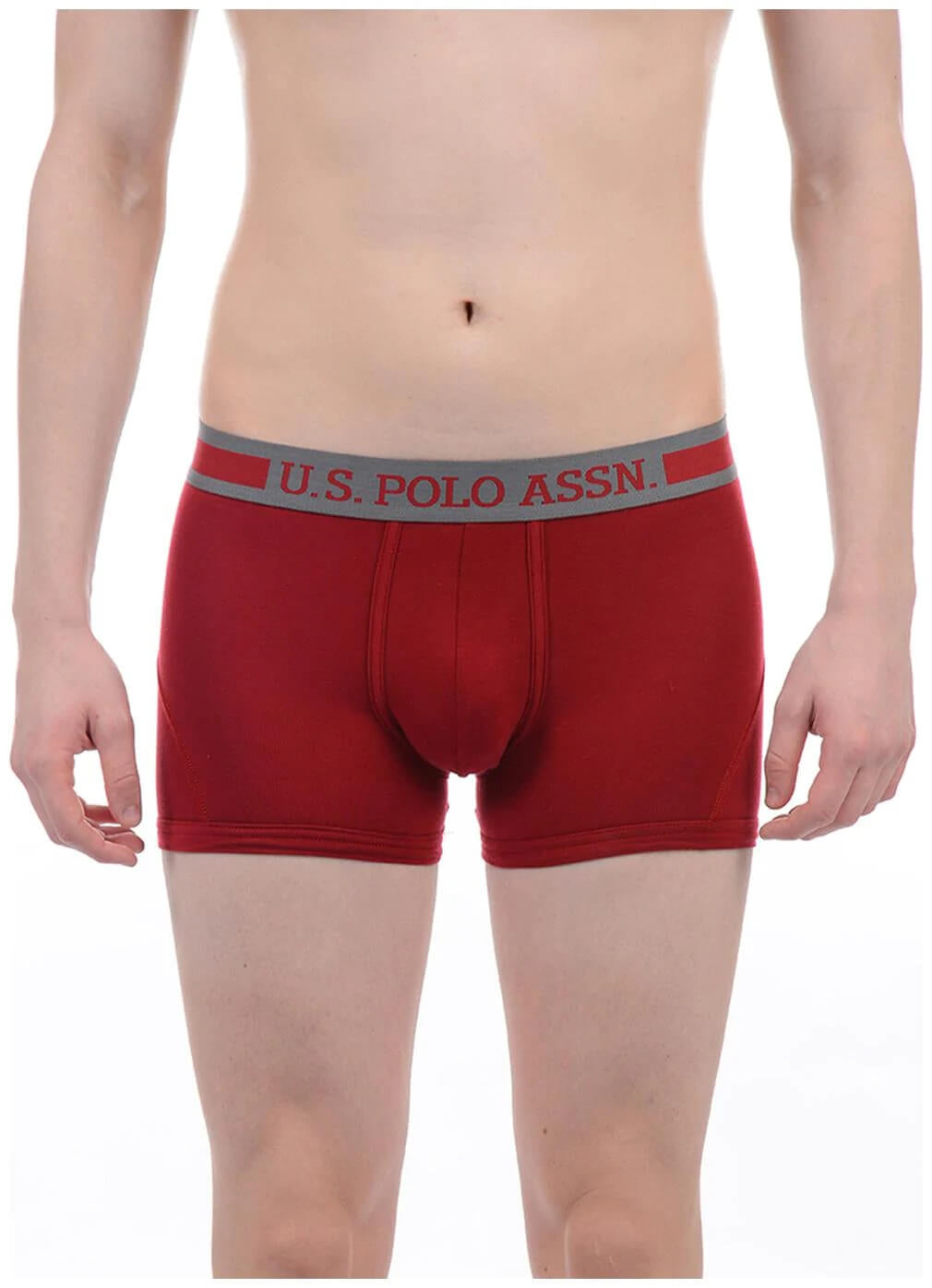 U S Polo Assn Red Trunk for Men #I101