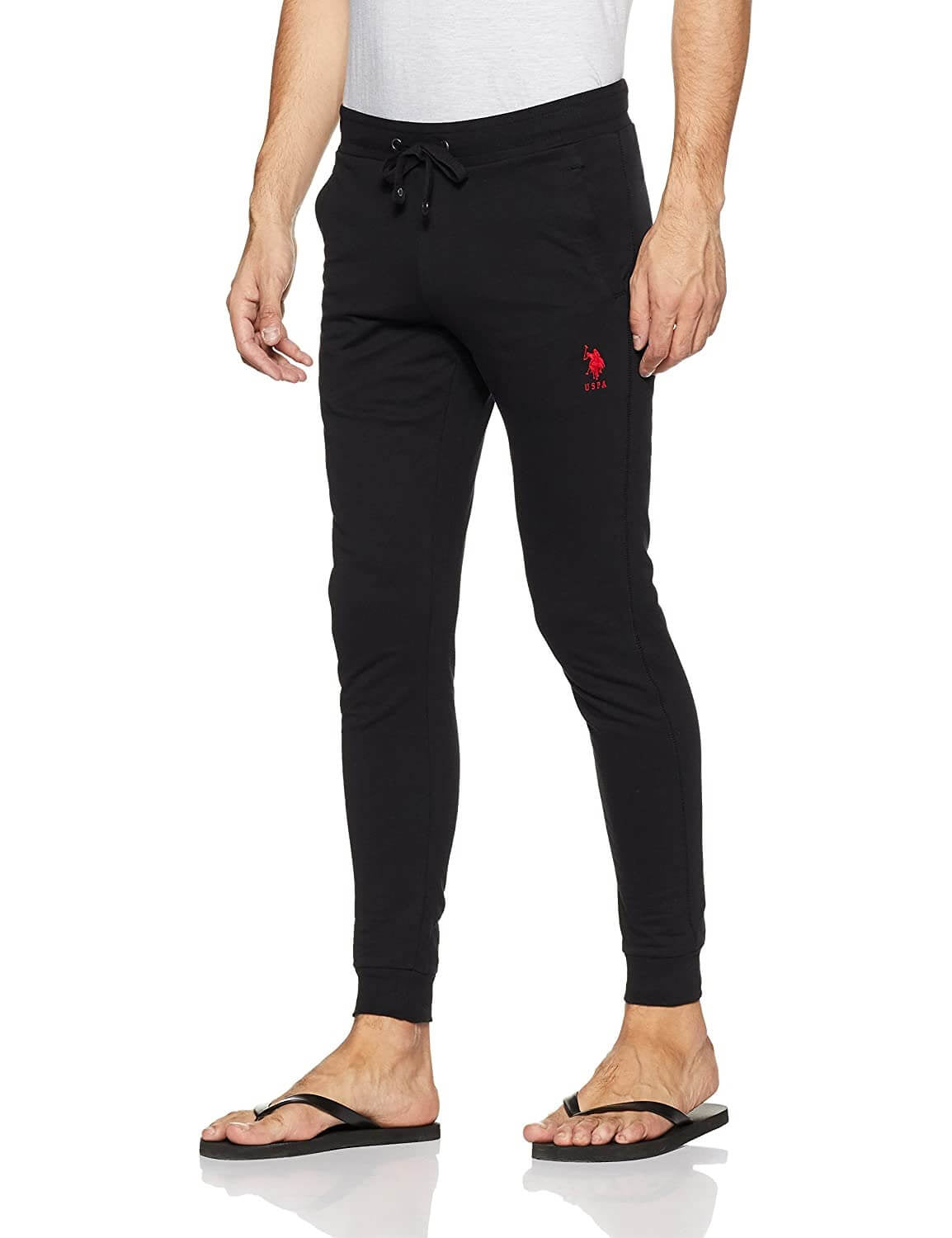 Buy U S Polo Assn Black Jogger Pant for Men I604 Online